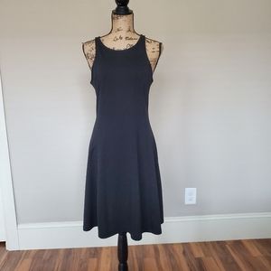 Black skater dress
